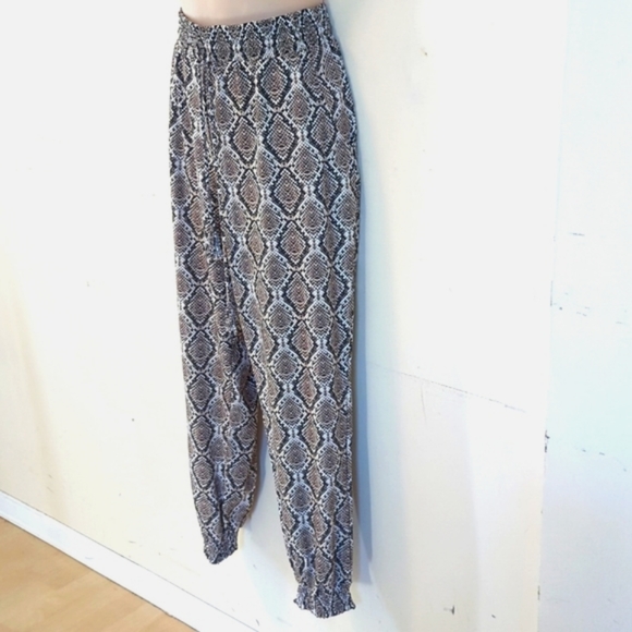 Tommy Bahama Desert Python Jogger Swim Cover-Up Pants S/P - Picture 9 of 16